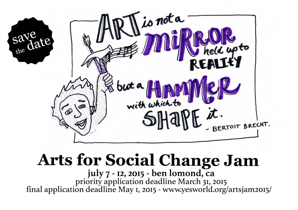 artivist jam 2015 invite Jan