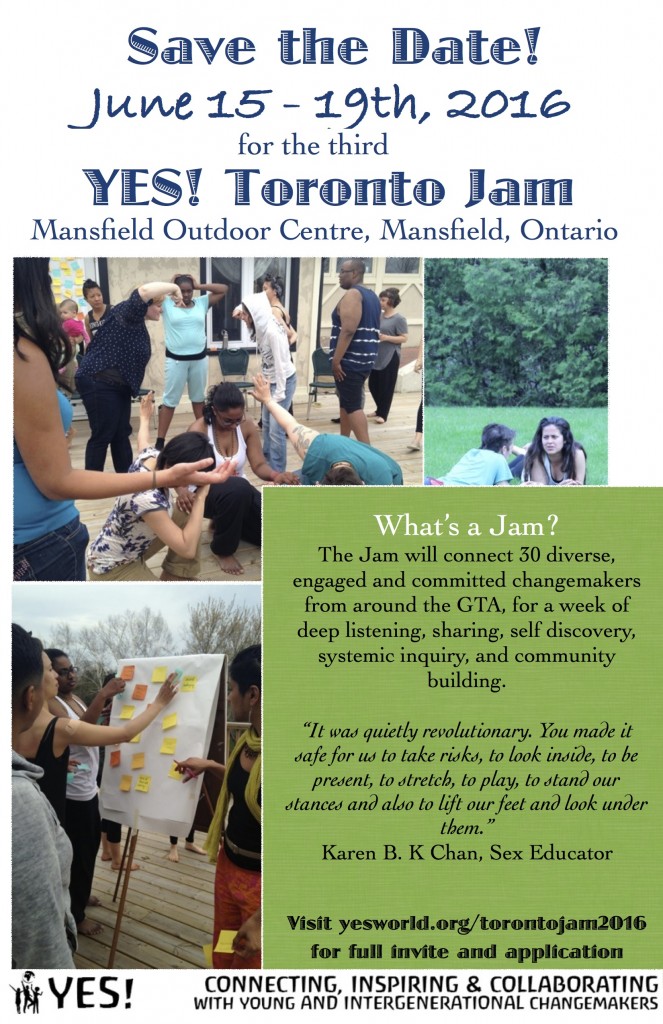 Save the Date TorontoJam2016